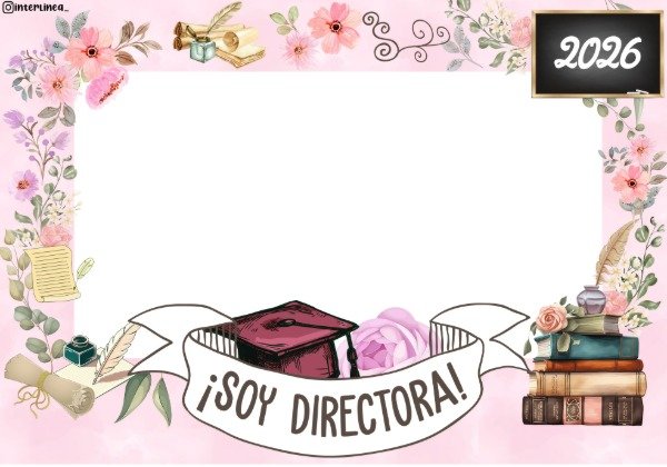 Producto - Cartel de recibida - Directora