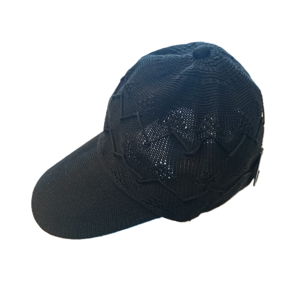 Producto - Gorra Runner Natway Tejida Negra