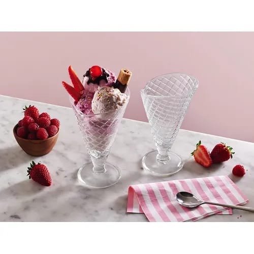 Producto - JUEGO DE 6 VASOS DE HELADO 250ML VIDRIO