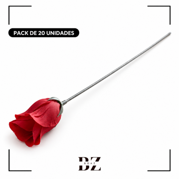 Producto - PIMPOLLO ARTIFICIAL X UNIDAD COLOR ROJO 44-215