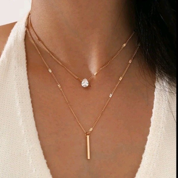 Producto - Collar strass doble