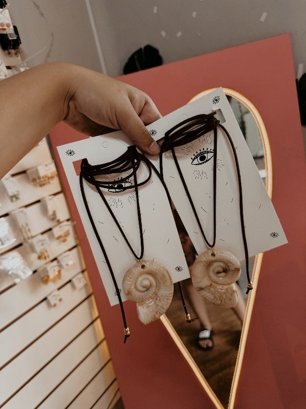 Producto - Choker caracola grande