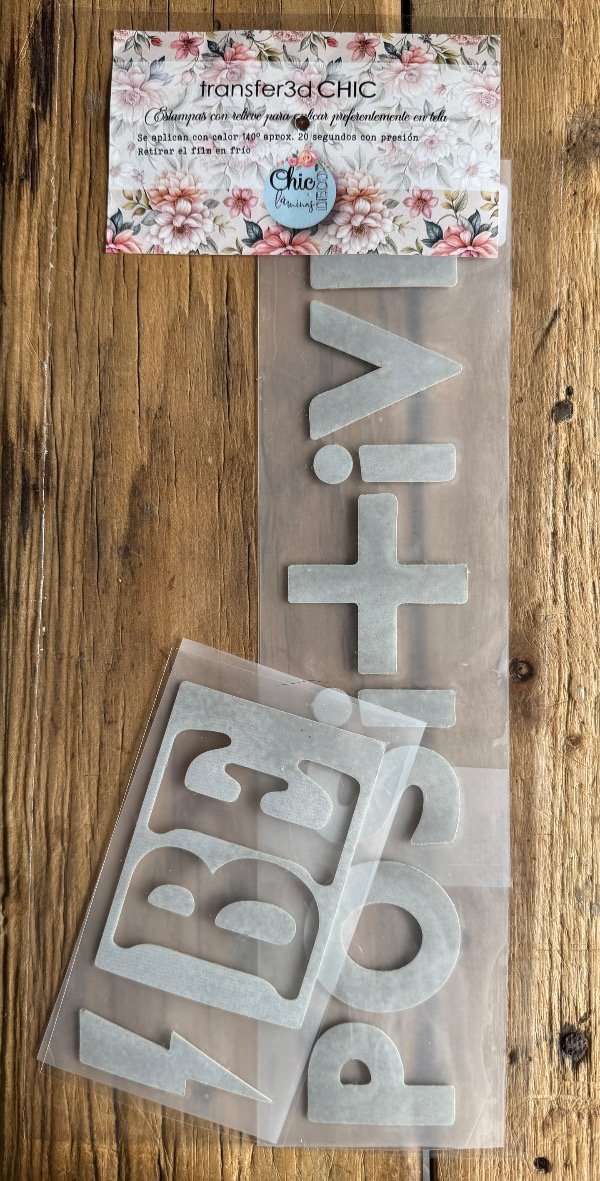 Producto - TransferCOLOR 3D REFLECTIVO BE POSTIVE II