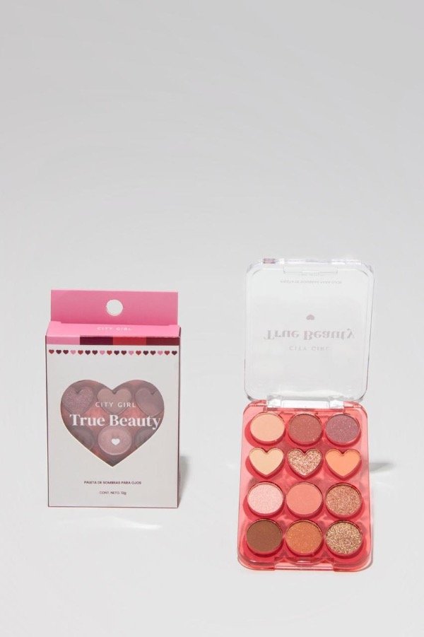Producto - Paleta de sombras true beauty city girl