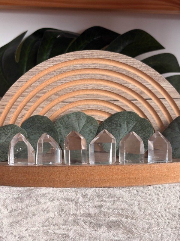 Producto - Set de 6 cristales (101gr 3.2cm)