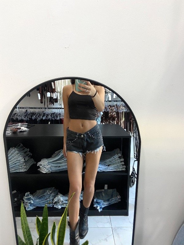 Producto - Top Mica negro