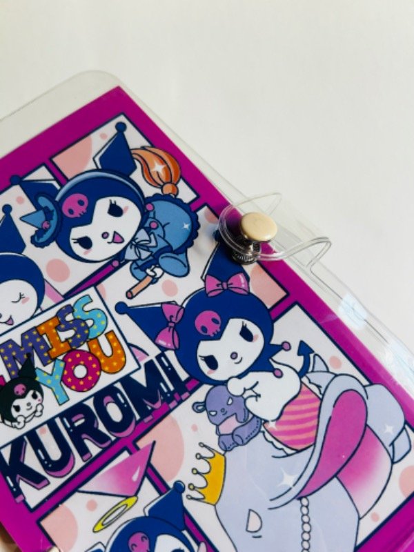 Producto - Agenda transparente Kuromi - 1