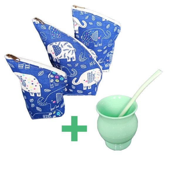 Producto - Set matero Elefantes
