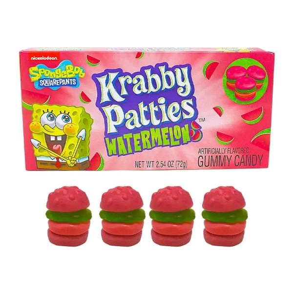 Producto - Krabby patties gummy watermelon box