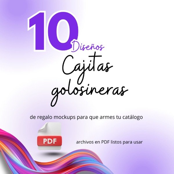 Producto - cajas golosineras 10 temáticas