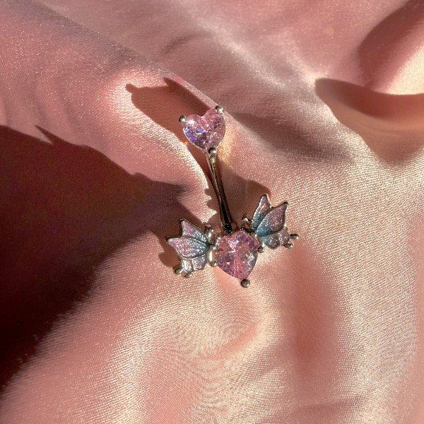 Producto - Piercing Kelebek-Titanio