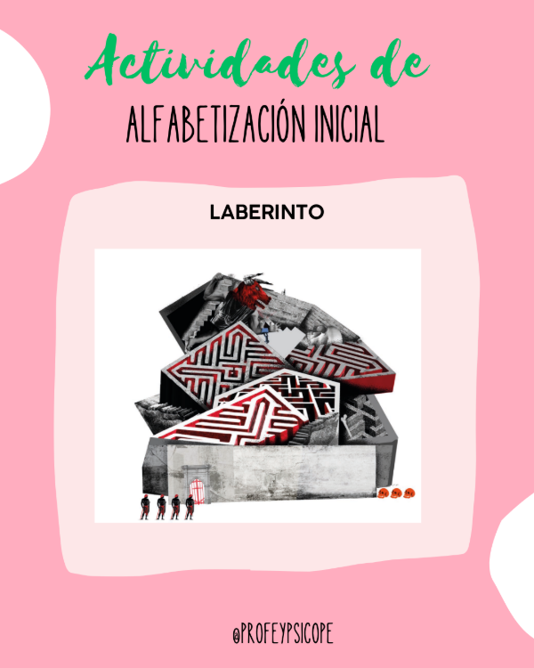 Producto - Laberinto, secuencia de alfabetización