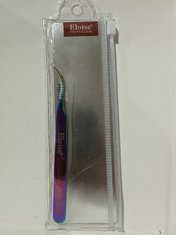 Producto - Pinza curva holografías ELOISE