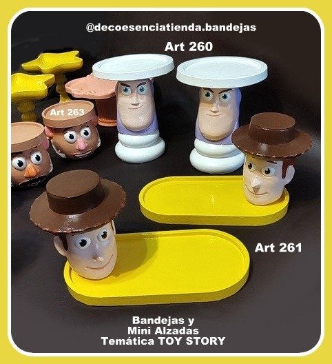 Producto - Art 260- Mini Alzadas temática TOY STORY