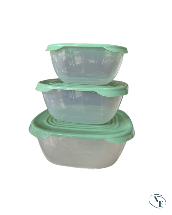 Producto - HERMETICO SET X3 REDONDOS