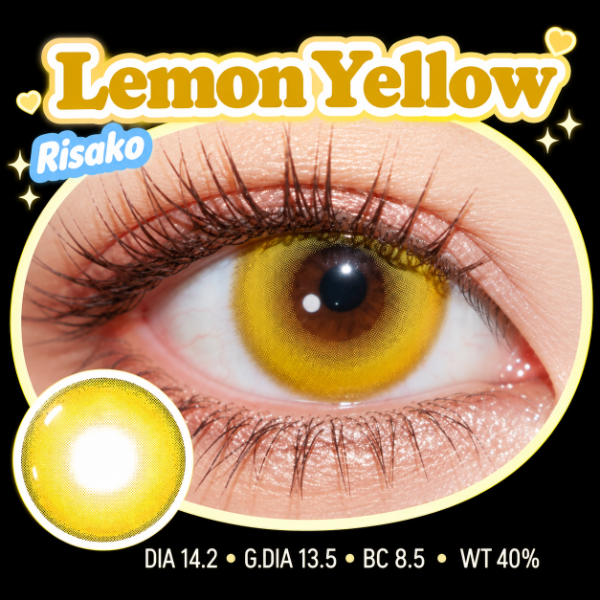 Producto - Lemon Yellow - Risako Lens (Precio x Par)