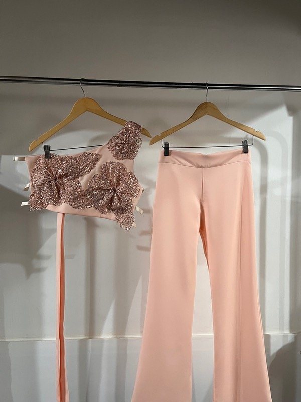 Producto - Conjunto total look amapola con pantalón