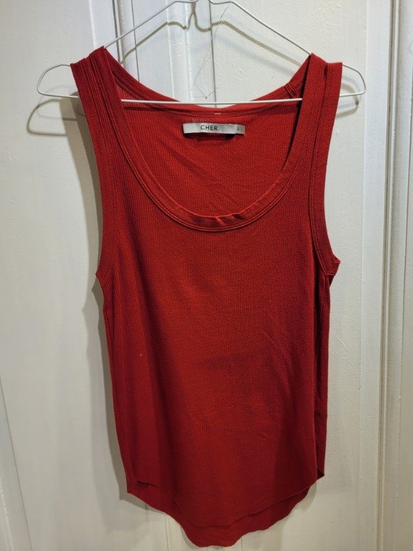 Producto - Musculosa CHER bordeaux morley EN SALE Talle 2 - PRECIO: 10X
