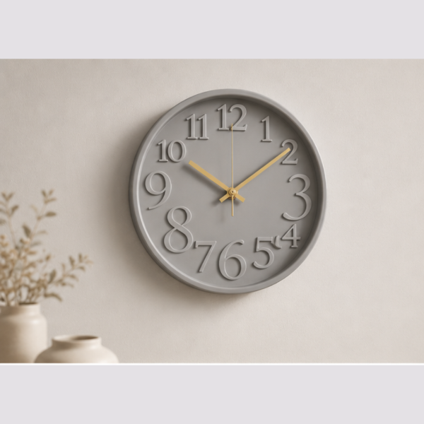 Producto - Reloj de Pared Pastel Gris