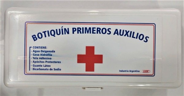 Producto - BOTIQUIN REGLAMENTARIO PRIMEROS AUXILIOS GRANDE (CAJA)PREMIUM