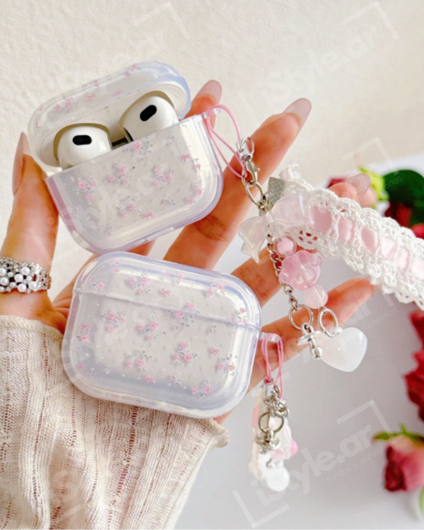 Producto - Case sound flowers cute