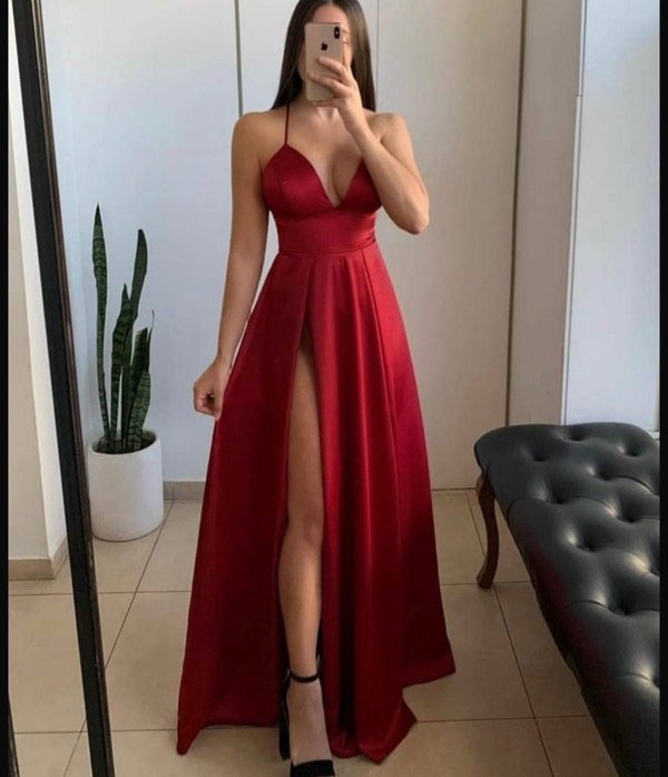 Producto - vestido rojo fiesta