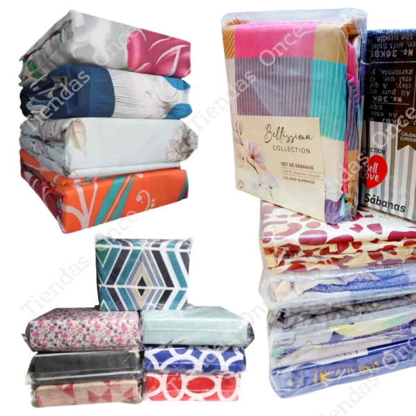 Producto - Sabanas 1 1/2 - Por 6 juegos