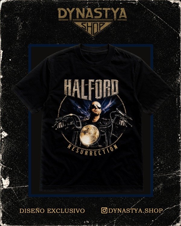 Producto - Remera - Halford - Resurrection