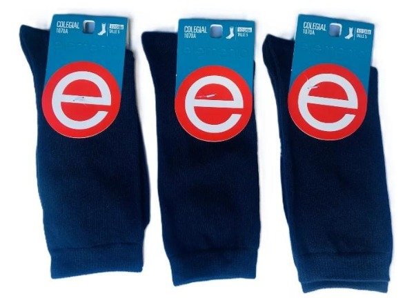 Producto - Media Caña Colegial Elemento Azul