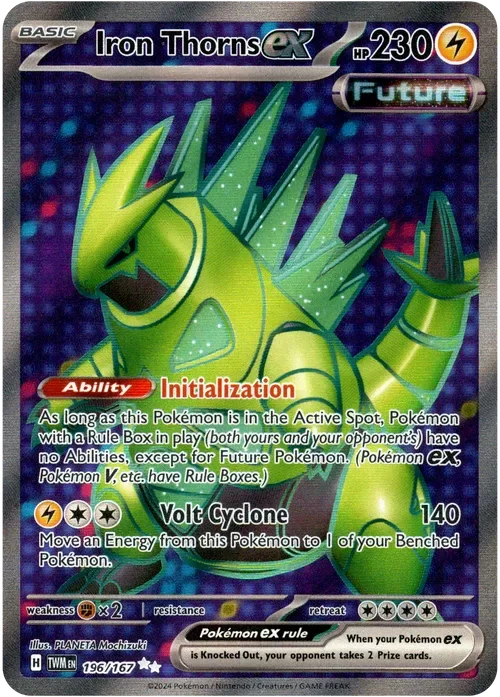 Producto - Iron Thorns ex - 196/167 - Twilight Masquerade - Holo