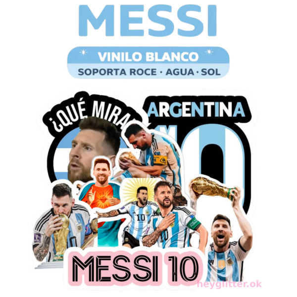 Producto - PACK 20 DE STICKERS ARGENTINA X 5CM