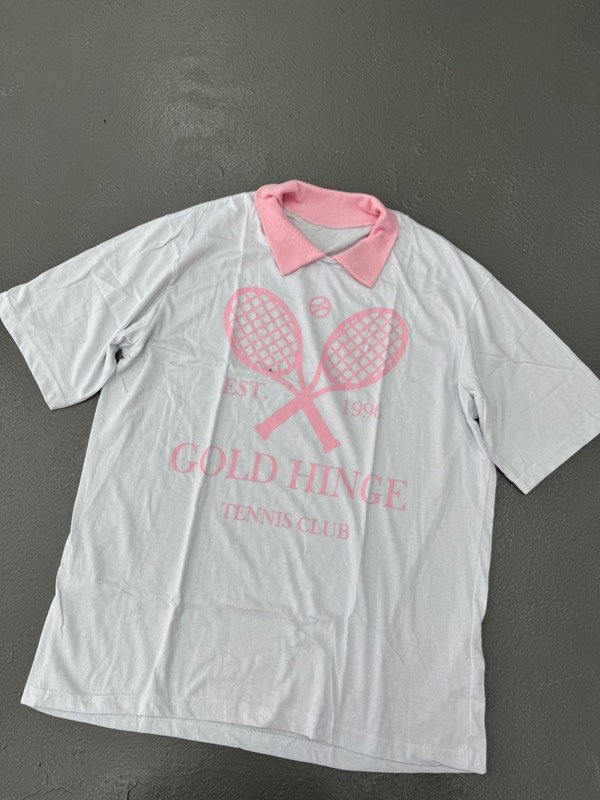 Producto - Chomba tennis blanco