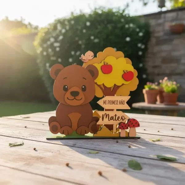 Producto - CENTROS DE MESA ANIMALES DEL BOSQUE - 0