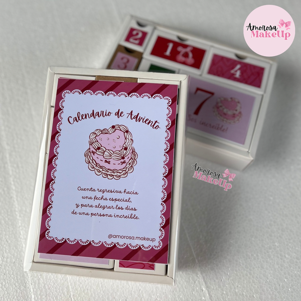 Producto - Calendario de adviento para un día especial (7 días)