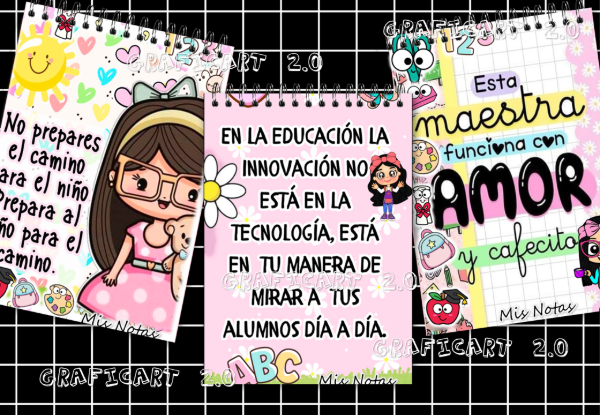 Producto - PACK DIGITAL DE ANOTADORES PARA EL DIA DEL MAESTRO2025