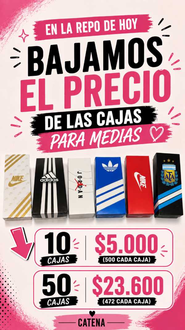 Producto - Cajas Para Medias (5 pares) x10 uds