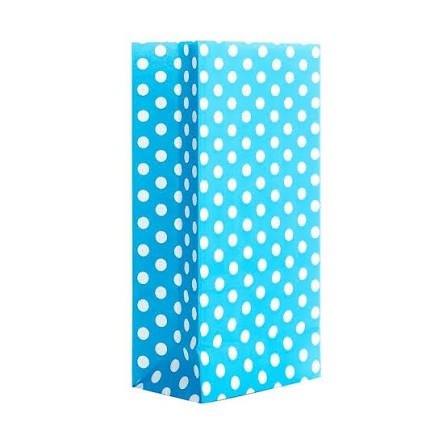 Producto - BOLSAS DE PAPEL A LUNARES 12X25