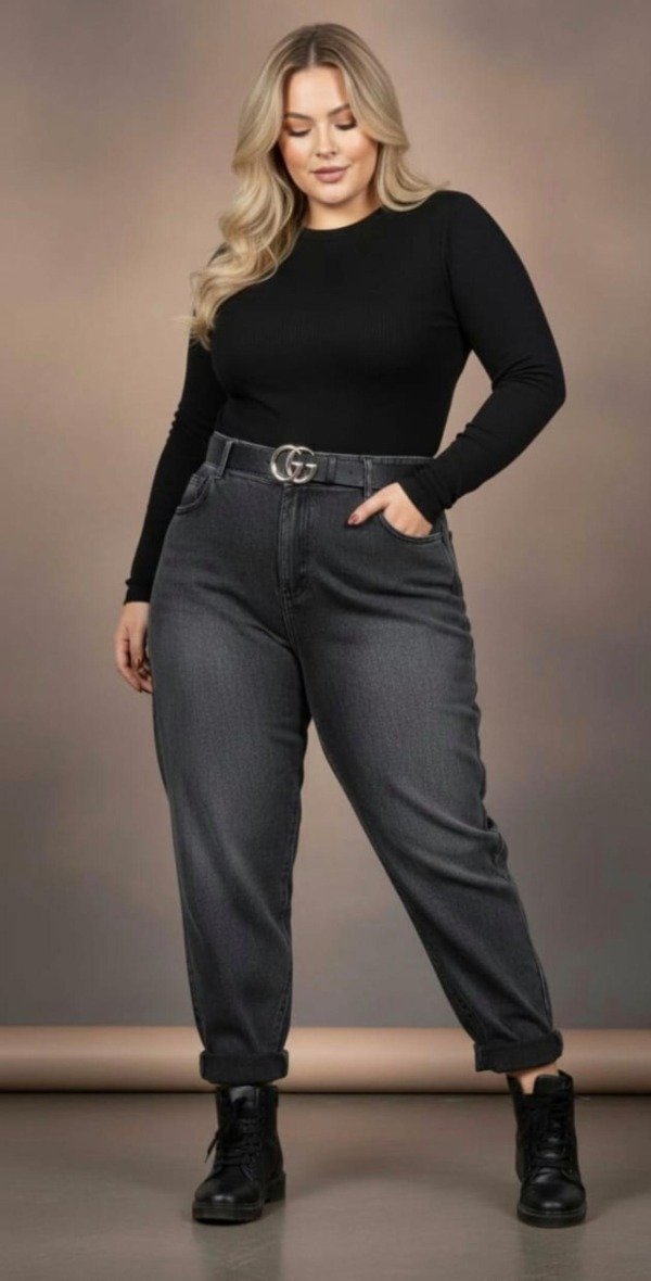 Producto - Jeans mom rígido