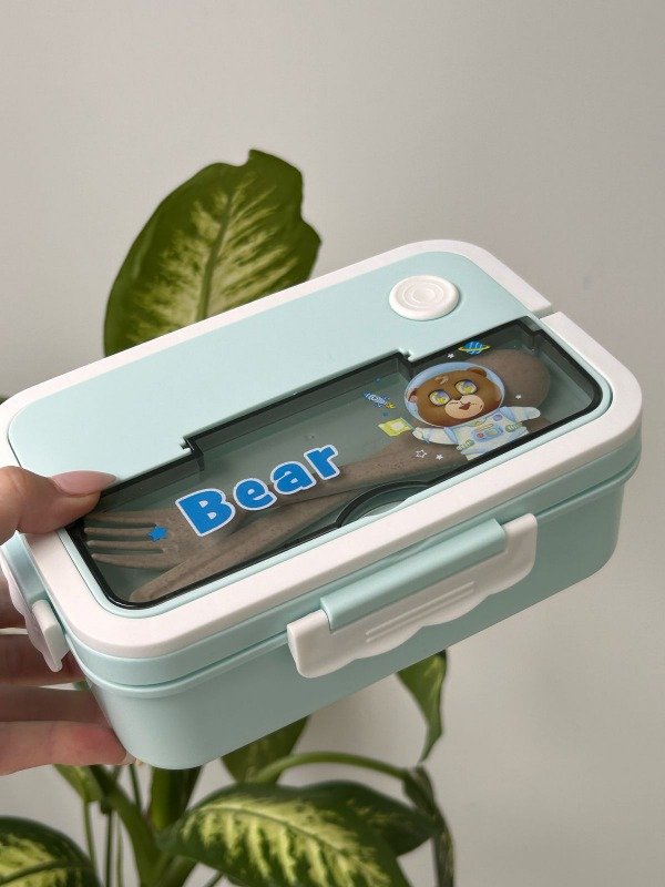 Producto - Lunchera con Manija celeste