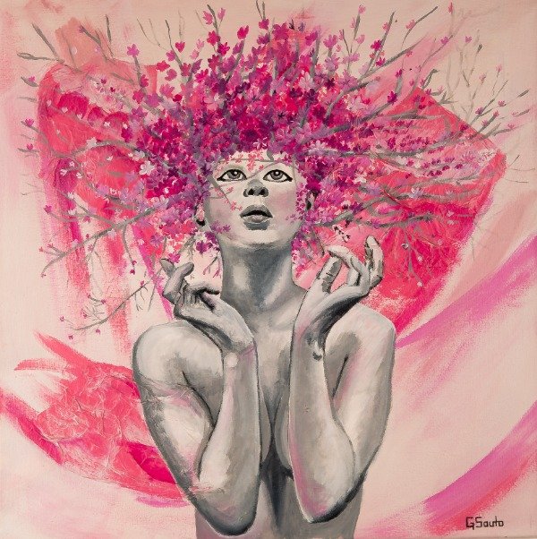 Producto - Floreciendo (canvas)