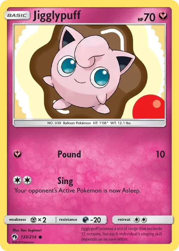 Producto - Jigglypuff - 133/214 - Lost Thunder