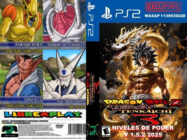 Producto - DRAGON BALL Z BT3 NIVELES DE PODER 1.5.2 (ESPAÑOL) 2025