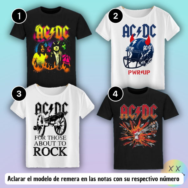 Producto - remeras ACDC #1
