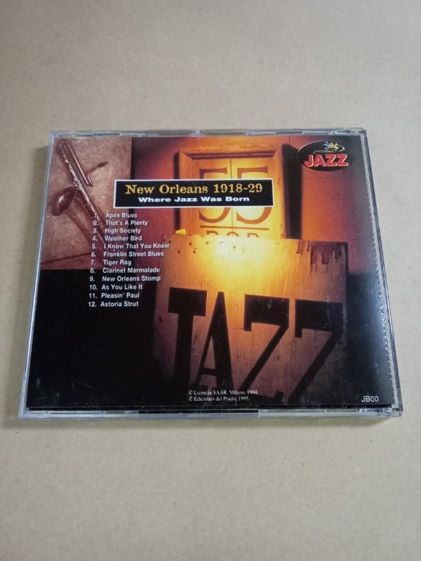 Producto - Where Jazz was born - New Orleans 1918-29 - DelPrado1995 - 1