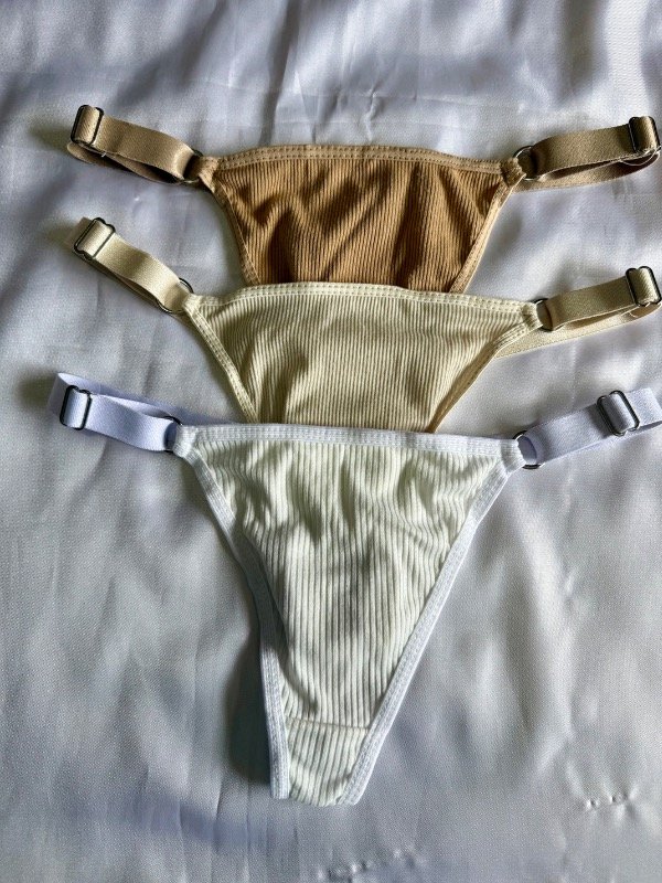 Producto - Colaless regulables algodón Morley claro Pack x3