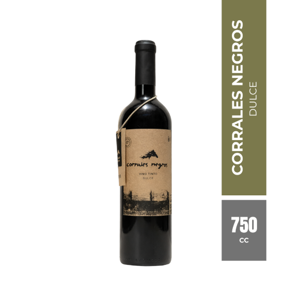 Producto - Vino corrales negros Dulce 750cc