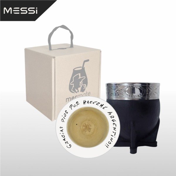 Producto - MATE CON GRABADO PERSONALIZADO EXCLUSIVO MESSI A PUÑO Y LETRA - 5