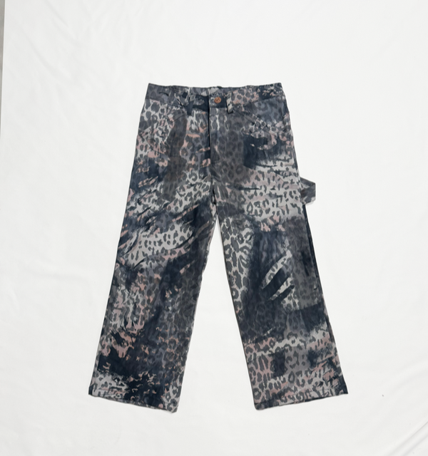Producto - PANTALÓN OVERSIZE ANIMAL PRINT GREY - 0