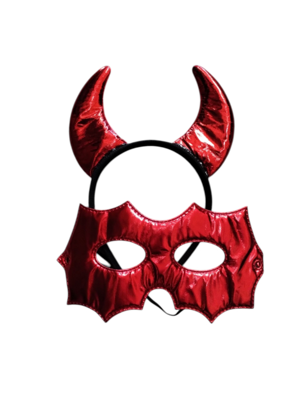 Producto - Set diablo vincha + antifaz