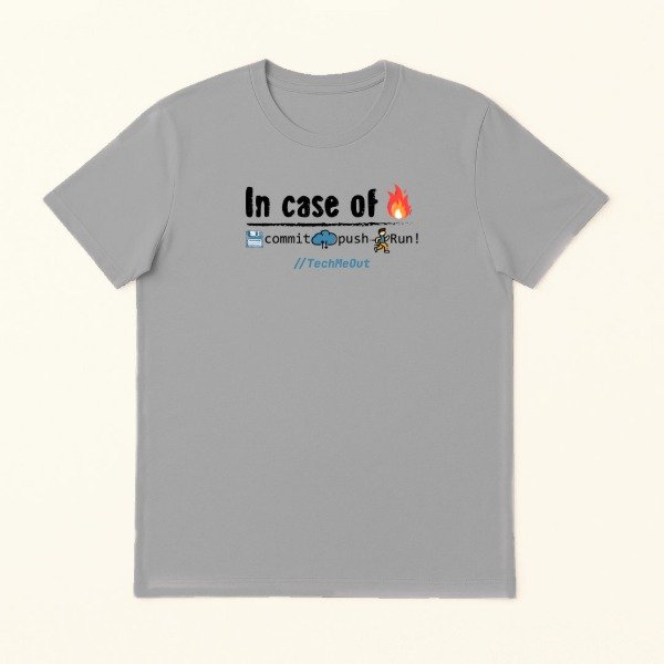 Producto - Remera In case of fire - 0